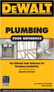 DEWALT® Plumbing Code Reference cover image - DEWALT® Plumbing Code Reference