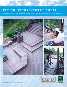 Deck Construction Based on the 2009 International Residential Code cover image - Deck Construction Based on the 2009 International Residential Code