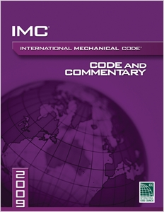 2009 International Mechanical Code Commentary cover image - 2009 International Mechanical Code Commentary