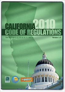 2010 California Codes, Title 24 CD-ROM Single User cover image - 2010 California Codes, Title 24 CD-ROM Single User
