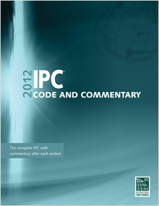 2012 International Plumbing Code Commentary cover image - 2012 International Plumbing Code Commentary
