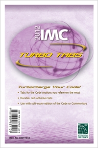 2012 International Mechanical Code Turbo Tabs for Paper Bound Edition cover image - 2012 International Mechanical Code Turbo Tabs for Paper Bound Edition