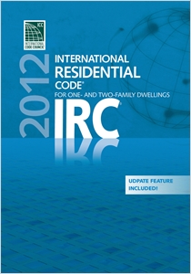 2012 International Residential Code (PDF CD) - Single Seat cover image - 2012 International Residential Code (PDF CD) - Single Seat