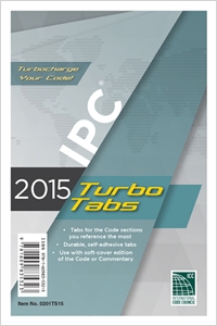 2015 International Plumbing Code® Turbo Tabs for Paperbound Edition cover image - 2015 International Plumbing Code® Turbo Tabs for Paperbound Edition