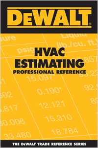 DEWALT® HVAC Estimating Professional Reference cover image - DEWALT® HVAC Estimating Professional Reference