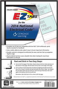 Color Coded EZ Tabs for the 2014 National Electrical Code® cover image - Color Coded EZ Tabs for the 2014 National Electrical Code®