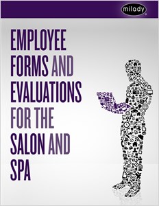 Employee Forms and Evaluations for the Salon and Spa cover image - Employee Forms and Evaluations for the Salon and Spa