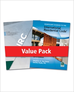 2015 International Residential Code® for One- and Two- Family Dwellings and Significant Changes to the 2015 International Residential Code® cover image - 2015 International Residential Code® for One- and Two- Family Dwellings and Significant Changes to the 2015 International Residential Code®