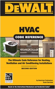 DEWALT® HVAC Code Reference, Based on the 2015 International Mechanical Code, Spiral bound Version cover image - DEWALT® HVAC Code Reference, Based on the 2015 International Mechanical Code, Spiral bound Version