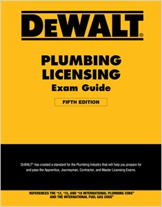 DEWALT® Plumbing Licensing Exam Guide, Based on the 2018 IPC cover image - DEWALT® Plumbing Licensing Exam Guide, Based on the 2018 IPC