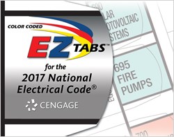 Color Coded EZ Tabs for the 2017 National Electrical Code® cover image - Color Coded EZ Tabs for the 2017 National Electrical Code®