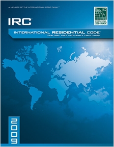 2009 International Residential Code For One-and-Two Family Dwellings, Looseleaf Version cover image - 2009 International Residential Code For One-and-Two Family Dwellings, Looseleaf Version