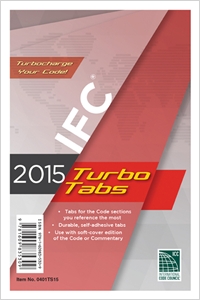 2015 International Fire Code Turbo Tabs for Paperbound Edition cover image - 2015 International Fire Code Turbo Tabs for Paperbound Edition