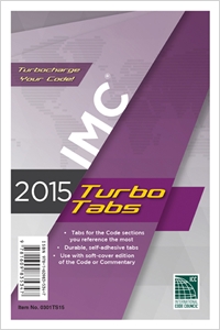 2015 International Mechanical Code® Turbo Tabs for Soft Cover cover image - 2015 International Mechanical Code® Turbo Tabs for Soft Cover
