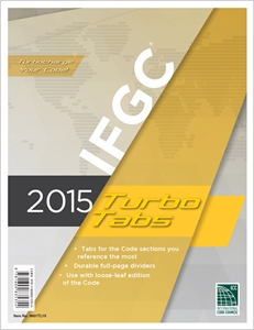 2015 International Fuel Gas Code® Turbo Tabs for Loose Leaf cover image - 2015 International Fuel Gas Code® Turbo Tabs for Loose Leaf