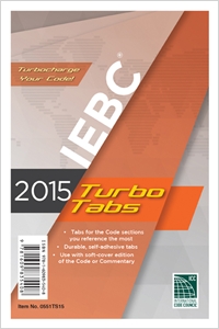 2015 International Existing Building Code® Turbo Tabs for Paperbound Edition cover image - 2015 International Existing Building Code® Turbo Tabs for Paperbound Edition